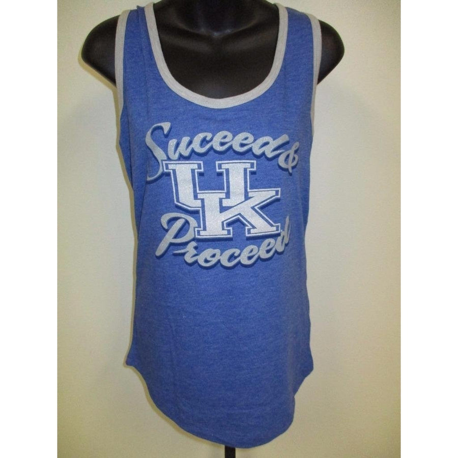 Kentucky Wildcats Womens M Medium by MAJESTIC Tank Top Shirt Image 1