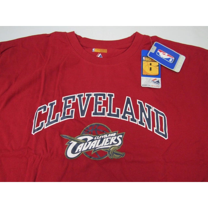 Cleveland Cavaliers Mens Size 2XL-Tall Majestic Maroon Shirt Image 4