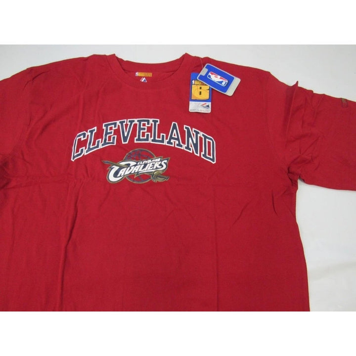 Cleveland Cavaliers Mens Size 2XL-Tall Majestic Maroon Shirt Image 4