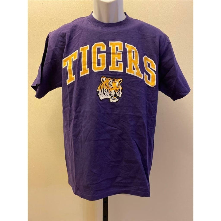 LSU Tigers Mens Size M Medium Purple Shirt Image 1