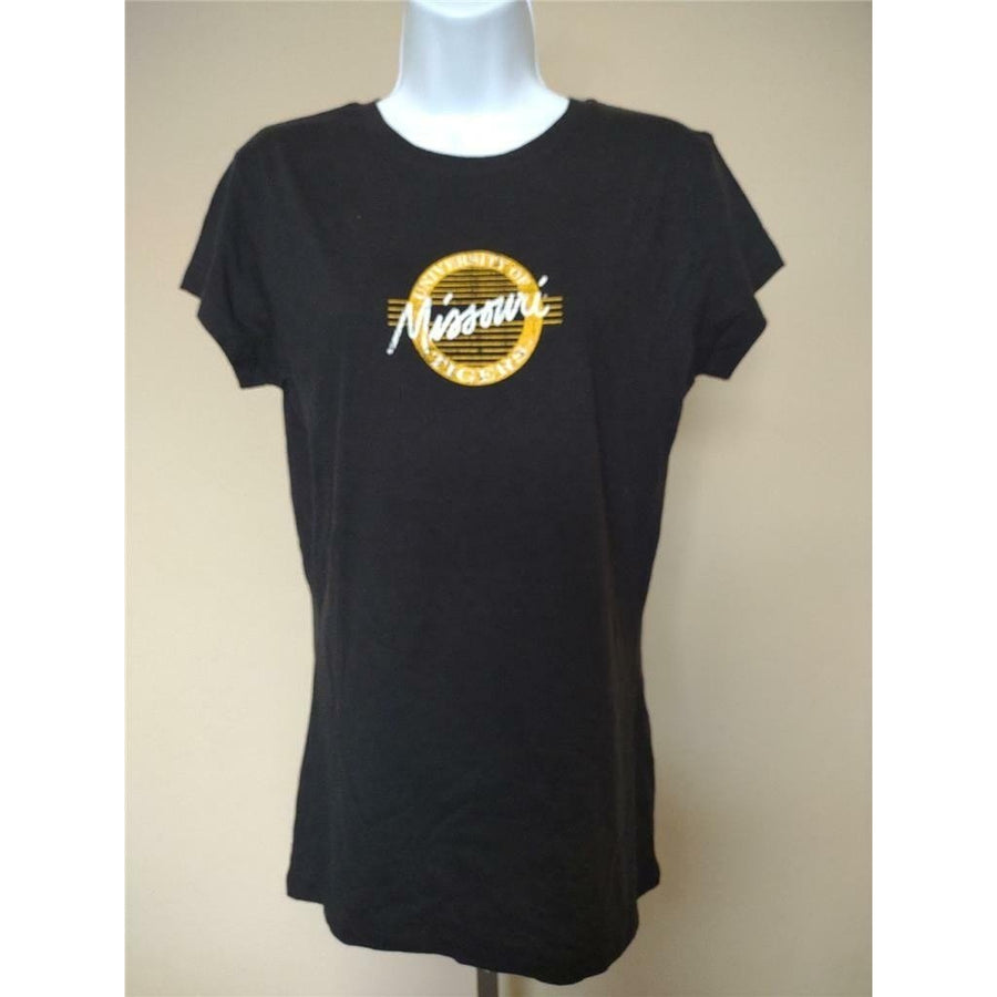 Missouri Tigers Womens Size L Large Black Shirt Image 1