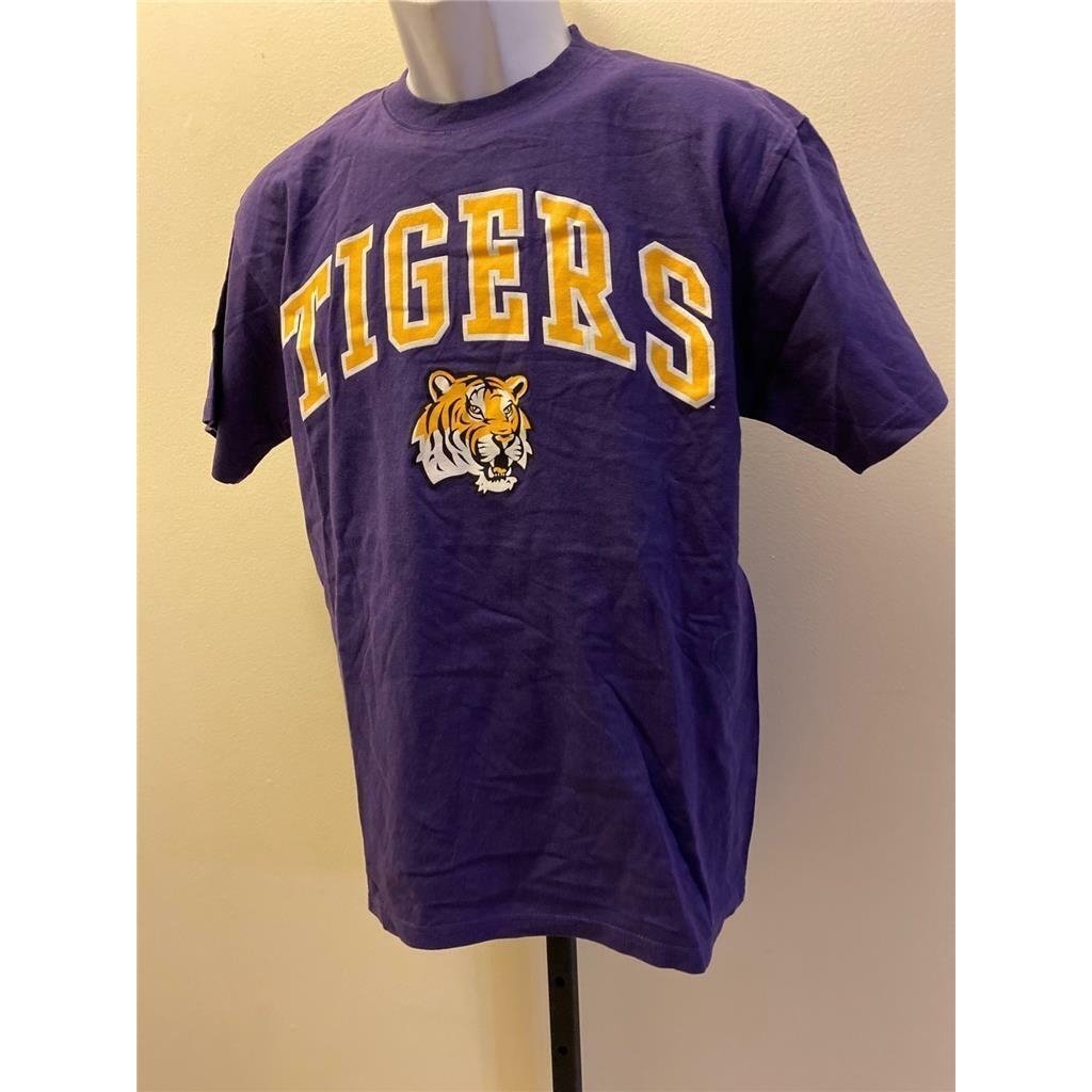 LSU Tigers Mens Size M Medium Purple Shirt Image 2