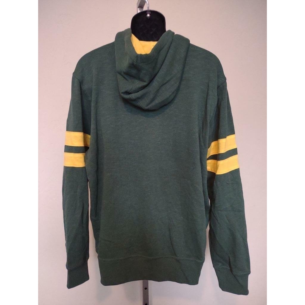 Green Bay Packers Mens Size M Medium Green Hands High Hoodie Image 3