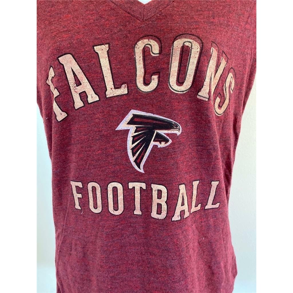 Atlanta Falcons Womens Size L Large Red Shirt Image 3