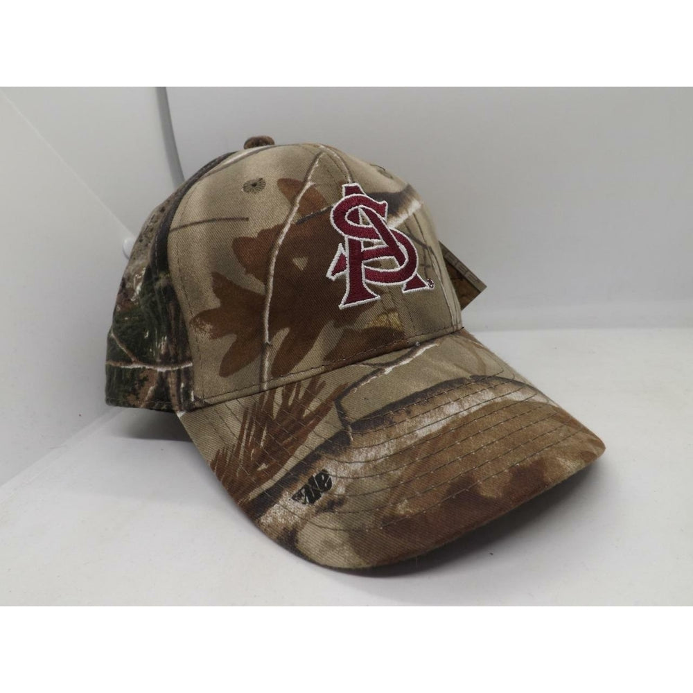 Arizona State University Sun Devils Men Camo Adjustable Size Hat Image 2