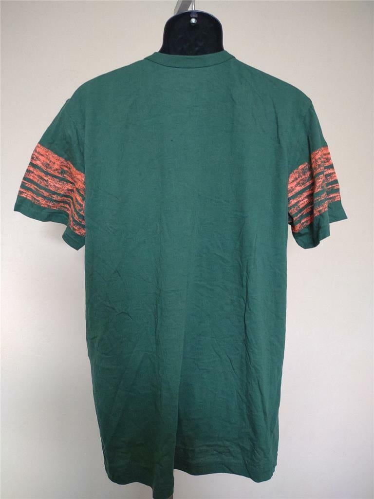 Miami Hurricanes Mens Size L Large Green G-III Shirt Image 3