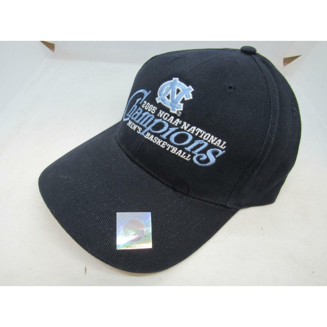 North Carolina Tar Heels Mens 2005 Basketball Champions OSFA Adjustable Hat Image 4