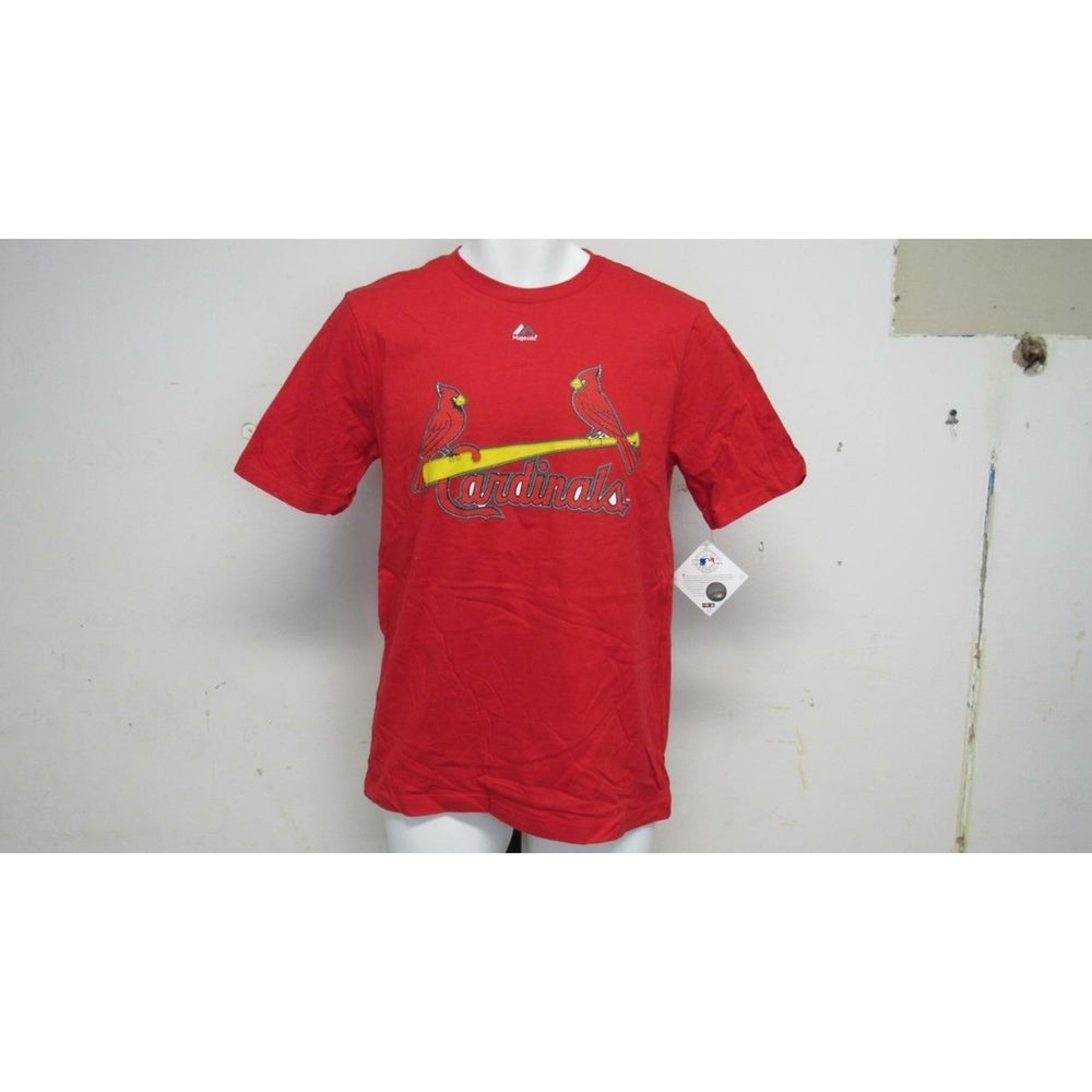 St. Louis Cardinals 7 Matt Holliday Youth Size XL XLarge (18) Red Shirt Image 2