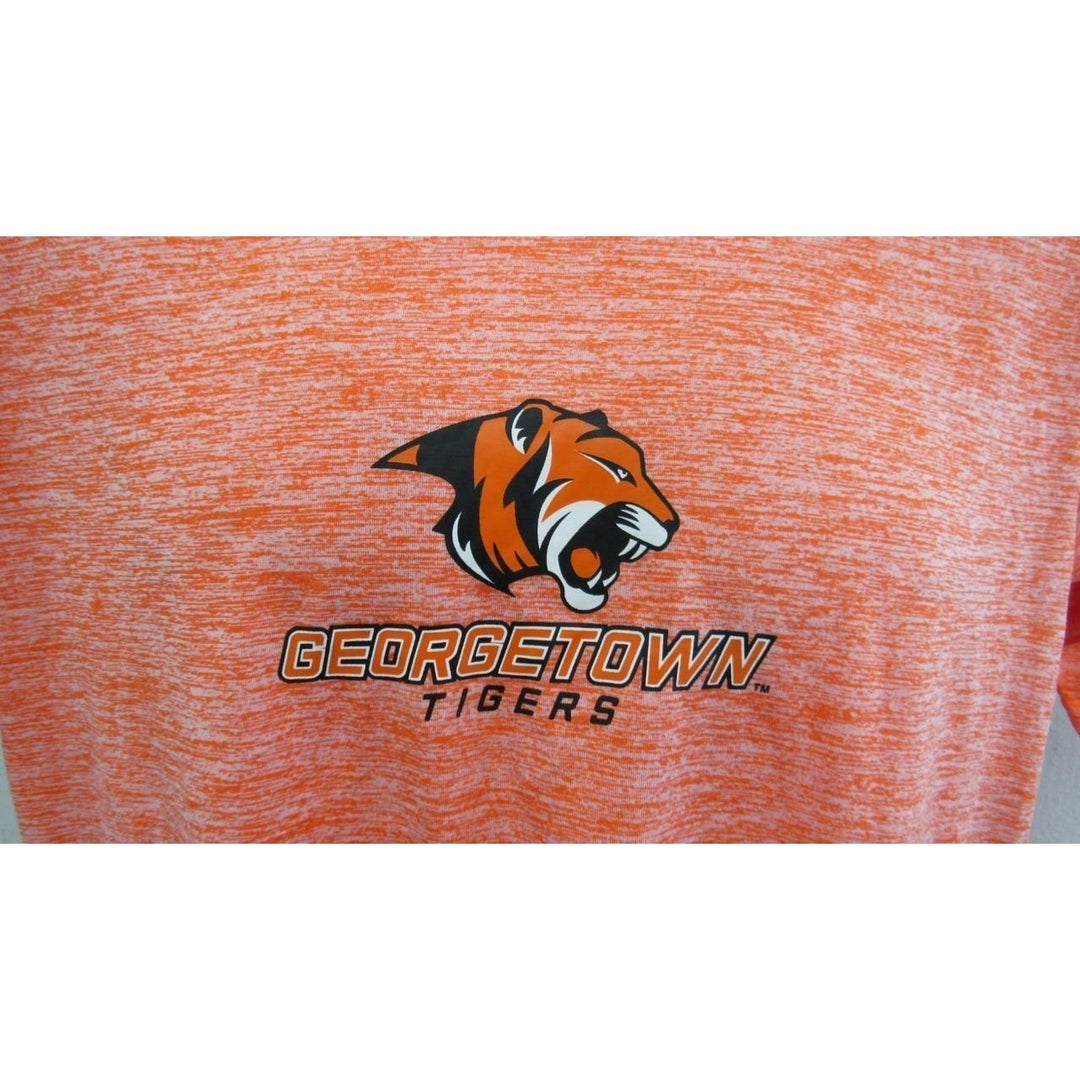 Georgetown Tigers Mens Sizes M Medium Polyester Performance Shirt Image 3