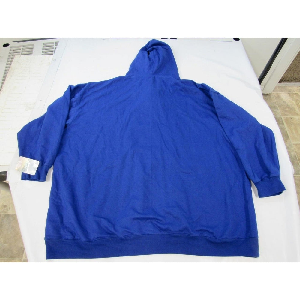 Toronto Maple Leafs Mens Size 5XL 5XLarge Majestic Blue Hoodie Image 2