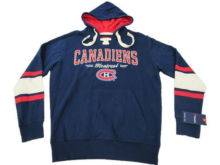 Montreal Canadiens Mens L Large Blue Hoodie Image 1