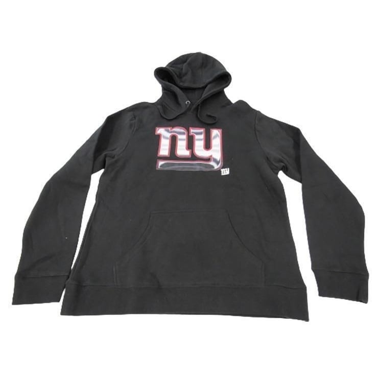 York Giants NY Mens Size L Large Black Hoodie Image 1