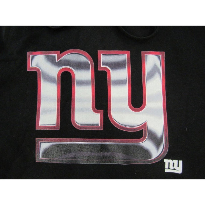 York Giants NY Mens Size L Large Black Hoodie Image 3