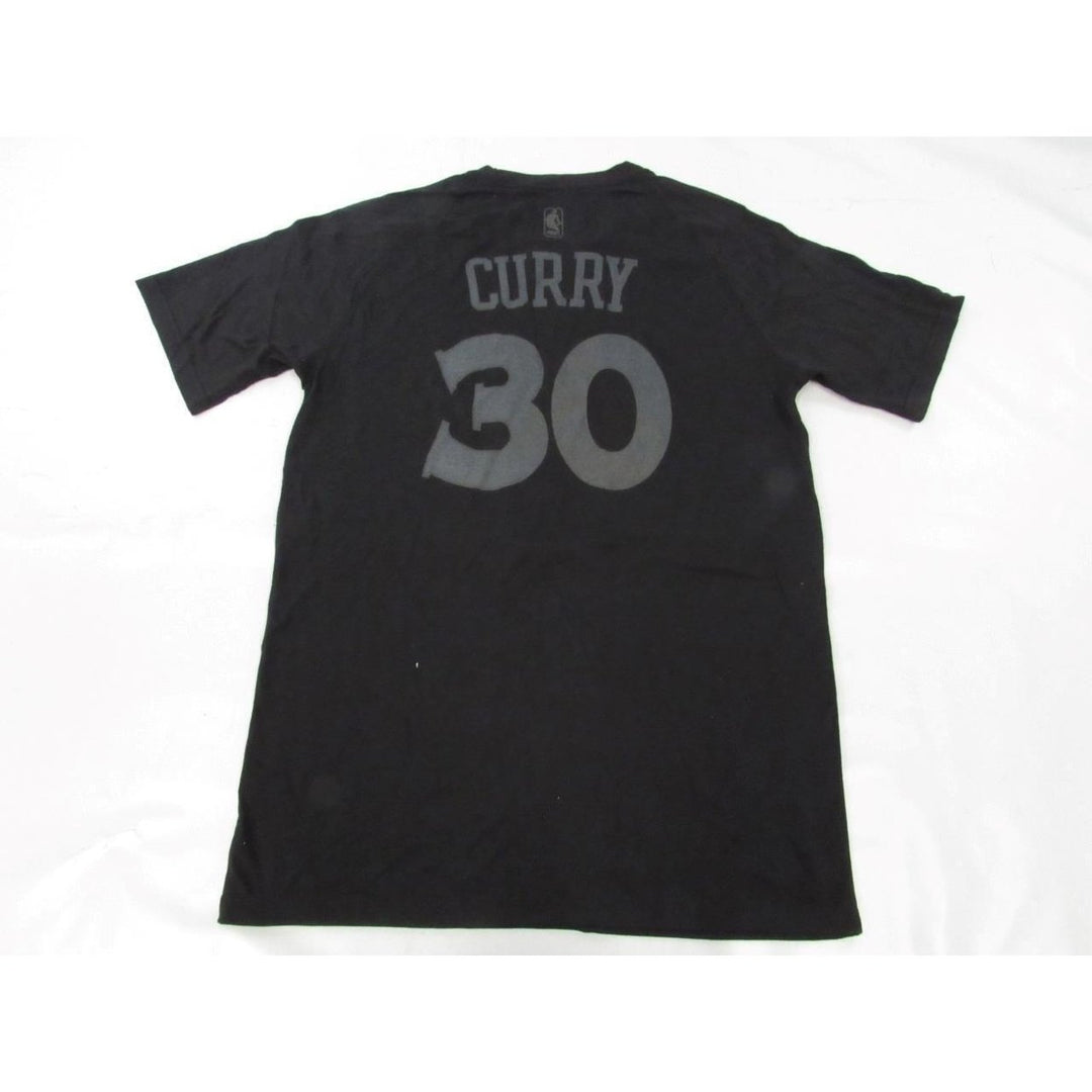 Golden State Warriors 30 Stephen Curry Mens Size M Black Adidas Shirt Image 2