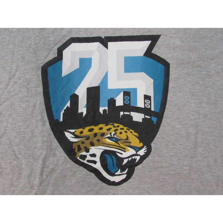 Jacksonville Jaguars 25 DErnest Johnson Mens Size 2XL 2XLarge Gray Shirt Image 3