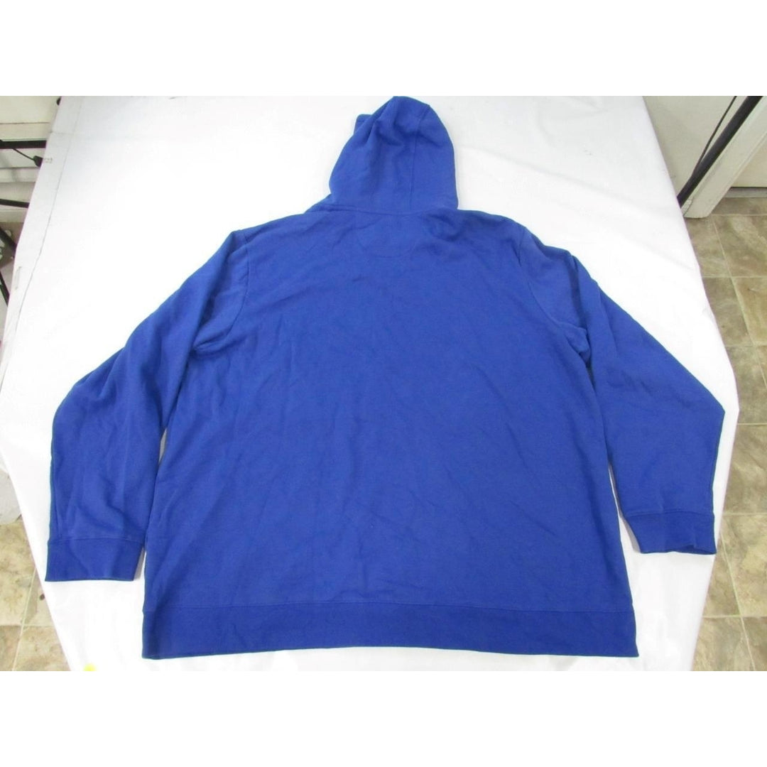 York Islanders Mens Size 4XLT 4XL-Tall Blue Hoodie Image 3