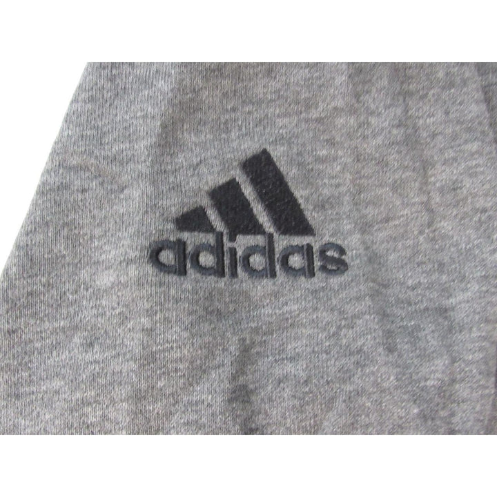 San Antonio Spurs Mens Size L+2 Large+2 Adidas Gray V-neck Sweat Shirt Image 4