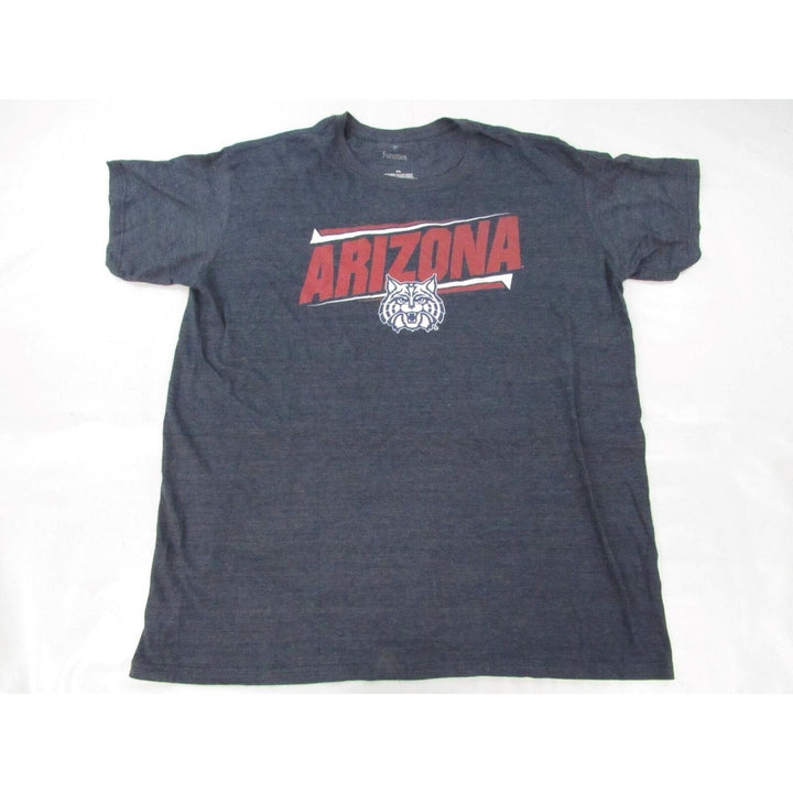 University of Arizona Wildcats Mens Size 2XL 2XLarge Heather Navy Shirt Image 1