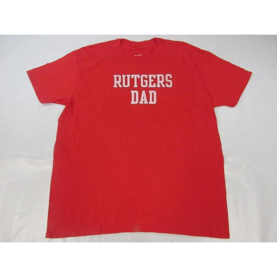 Rutgers Scarlet Knights Dad Mens Size 2XL 2XLarge Red Shirt Image 1