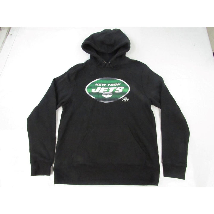 York Jets 84 Corey Davis Mens Size L Large Black Hoodie Image 1