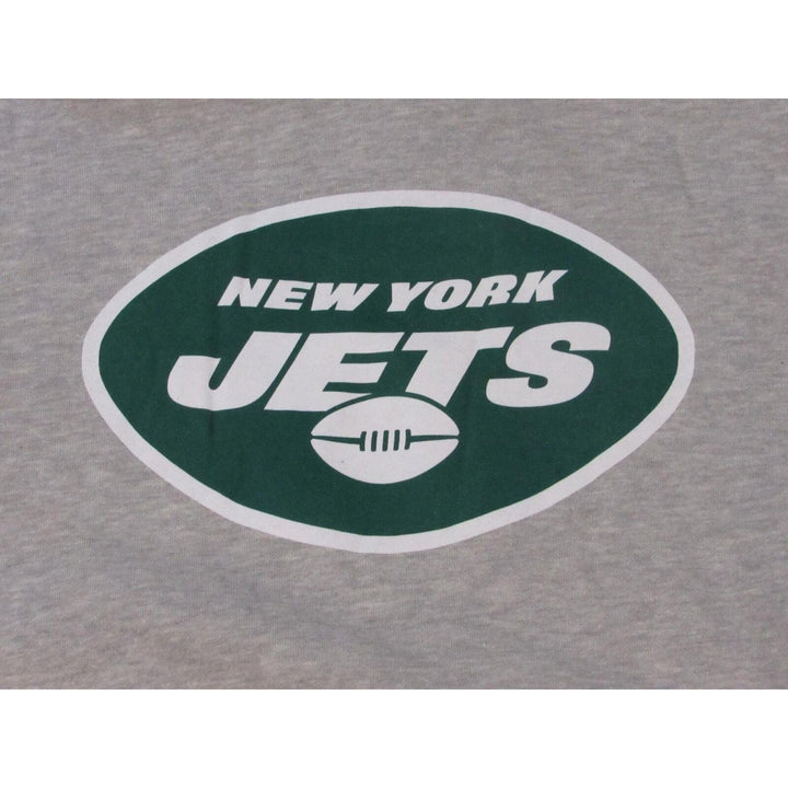 York Jets 2 Zach Wilson Mens Size S Small Gray Hoodie Image 3