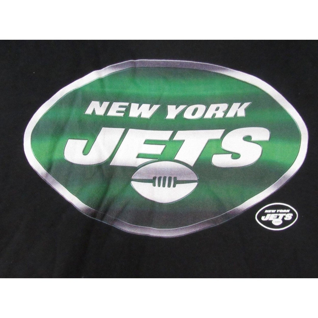 York Jets 84 Corey Davis Mens Size L Large Black Hoodie Image 3