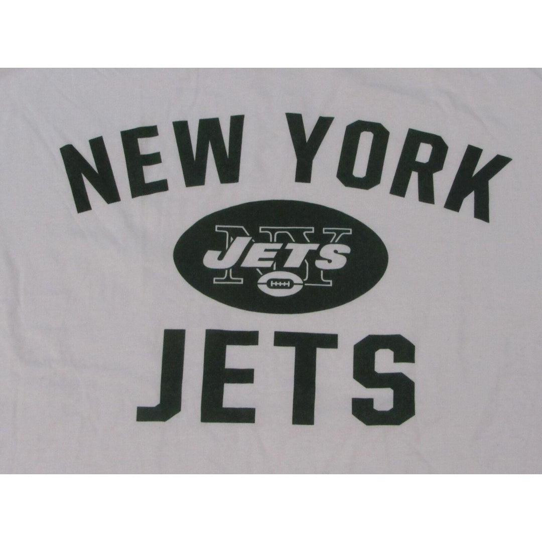 York Jets Mens Size XL XLarge White Shirt Image 3