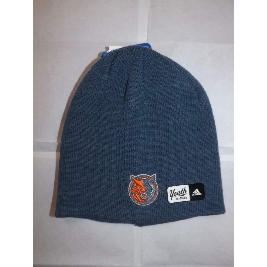 Charlotte Bobcats Youth OSFA Blue Adidas Beanie Hat Image 4