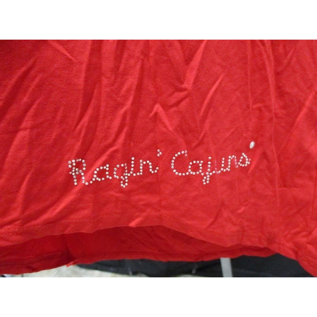 Lafayette Ragin Cajuns Womens Size M Medium Meesh and Mia Red Dress Image 3