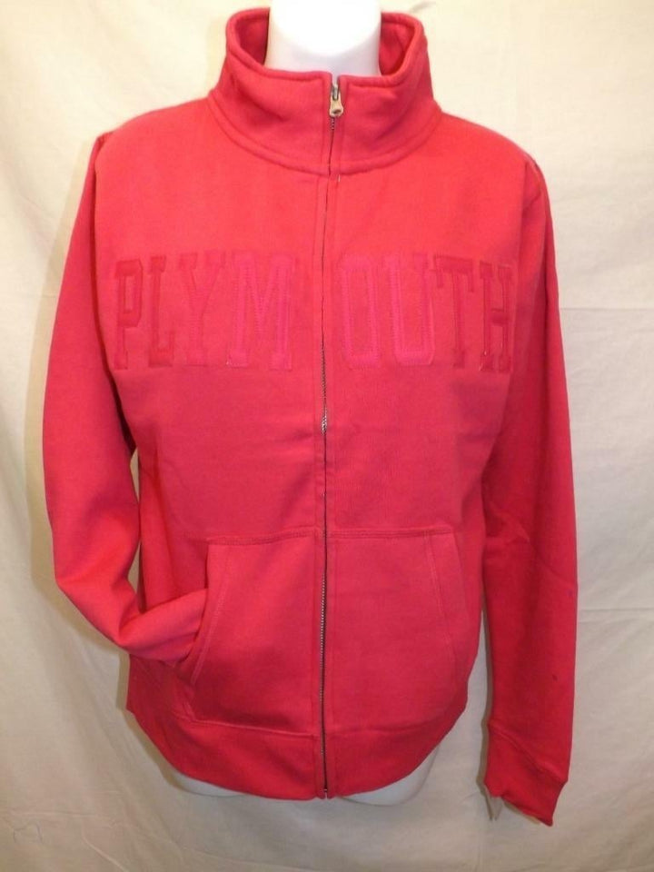 Plymouth Massachusetts Womens Size S Small Pink Full Zip Jacket Image 1