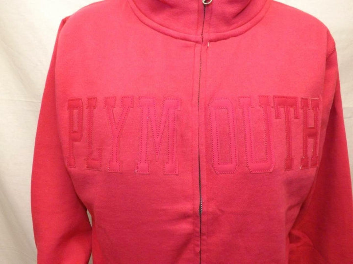 Plymouth Massachusetts Womens Size S Small Pink Full Zip Jacket Image 2