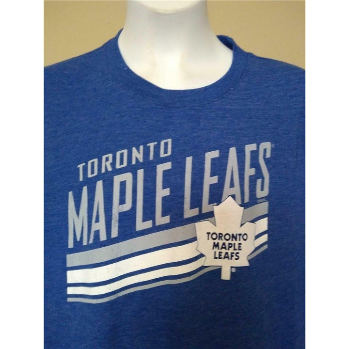 Toronto Maple Leafs Youth Size L Large 14/16 Blue Shirt Image 2