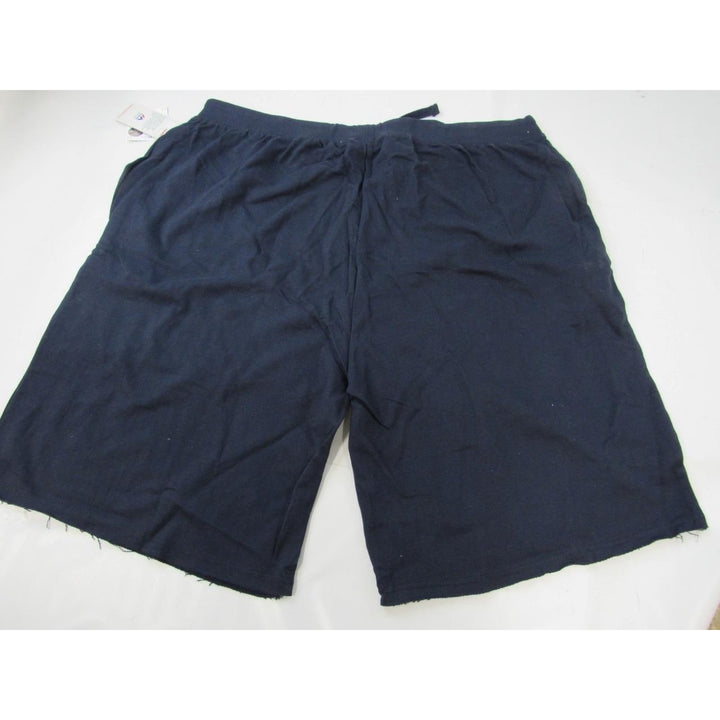 Minnesota Twins Mens Size 4XL-Tall Majestic Navy Lounge Shorts Image 4