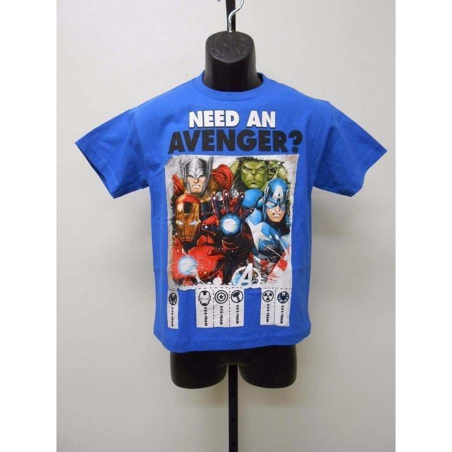 AVENGERS ASSEMBLE YOUTH SIZE M MEDIUM SHIRT MARVEL 70HR Image 1