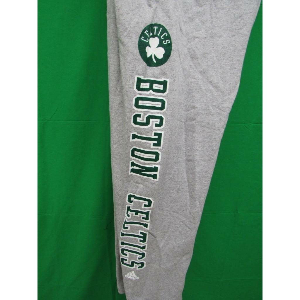 Boston Celtics Mens Size M Medium Gray Adidas Sweat Pants Image 4