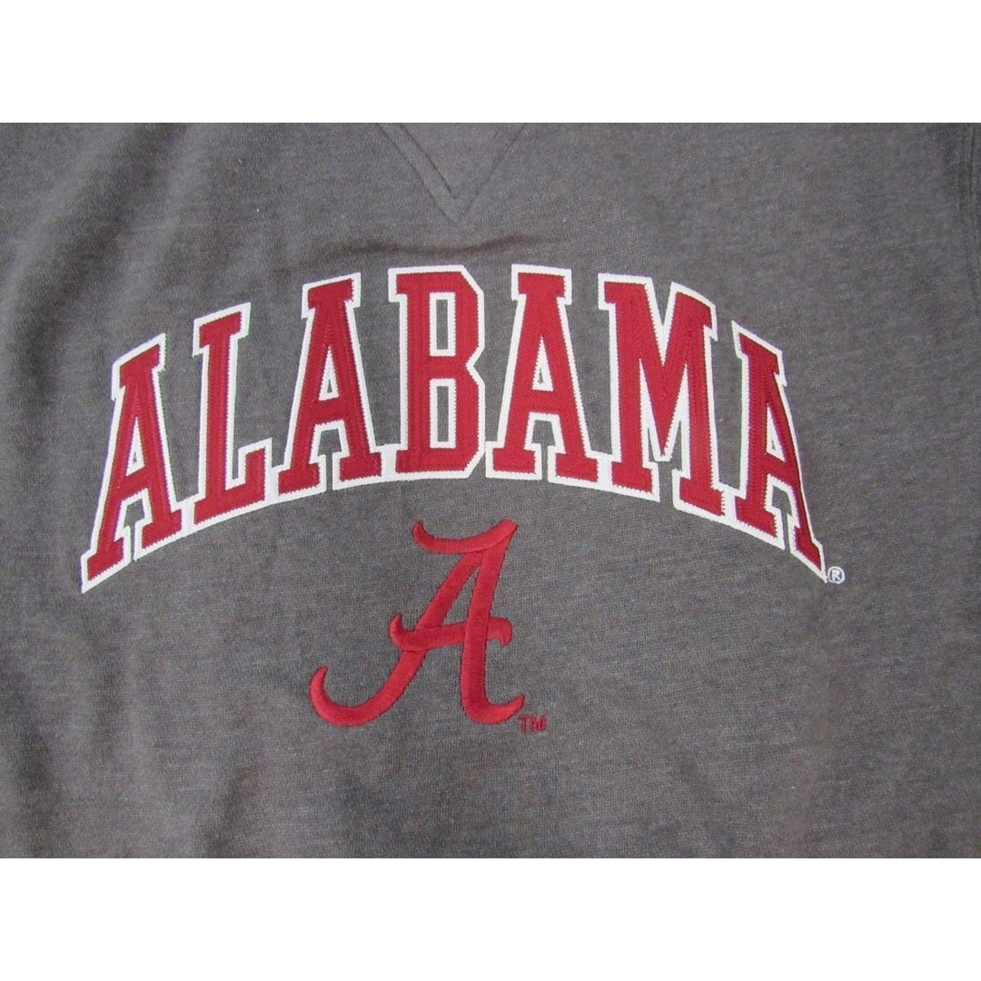 Alabama Crimson Tide Mens Size M Medium Gray Sweatshirt Image 3