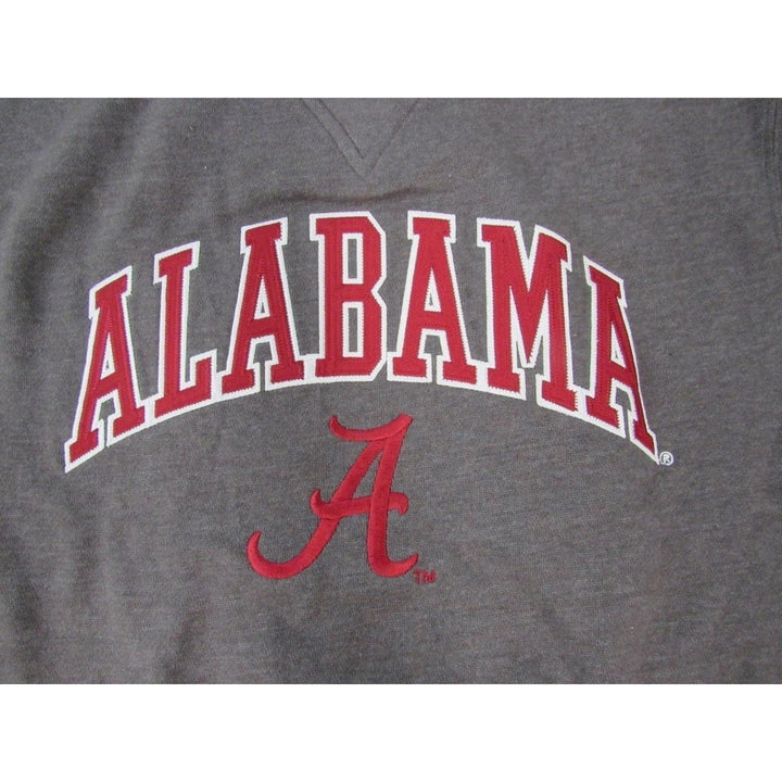 Alabama Crimson Tide Mens Size M Medium Gray Sweatshirt Image 3