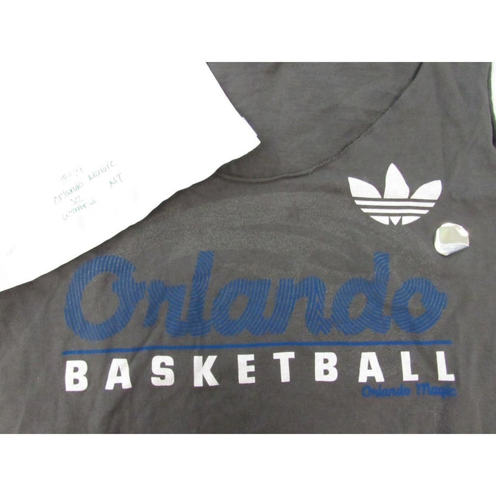 Orlando Magic Womens Size XL XLarge Adidas Cut Off Tank Top Shirt Image 4