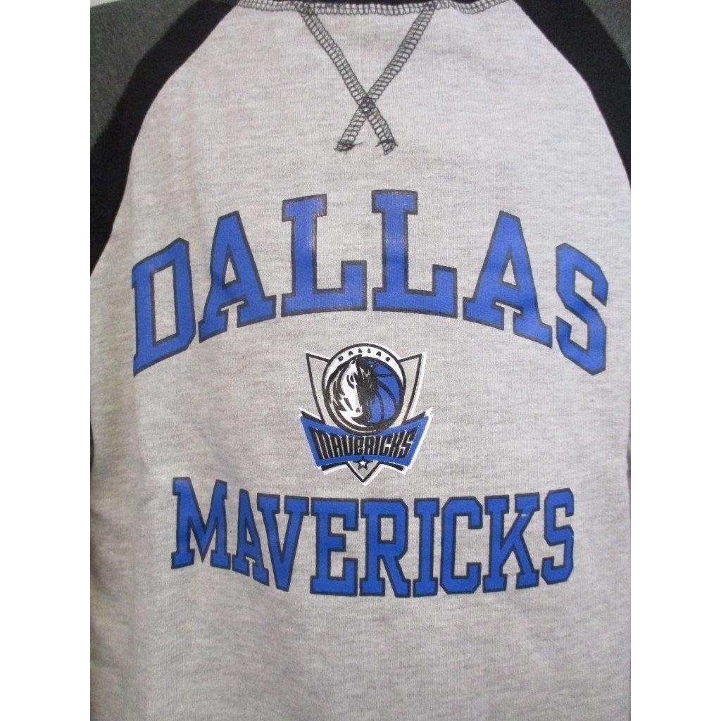 Dallas Mavericks Youth Size M Medium Gray Sweatshirt MSRP 38 Image 2