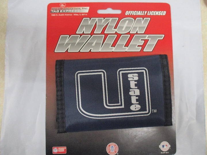 Utah State Aggies Trifold Nylon Wallet Unisex Image 1