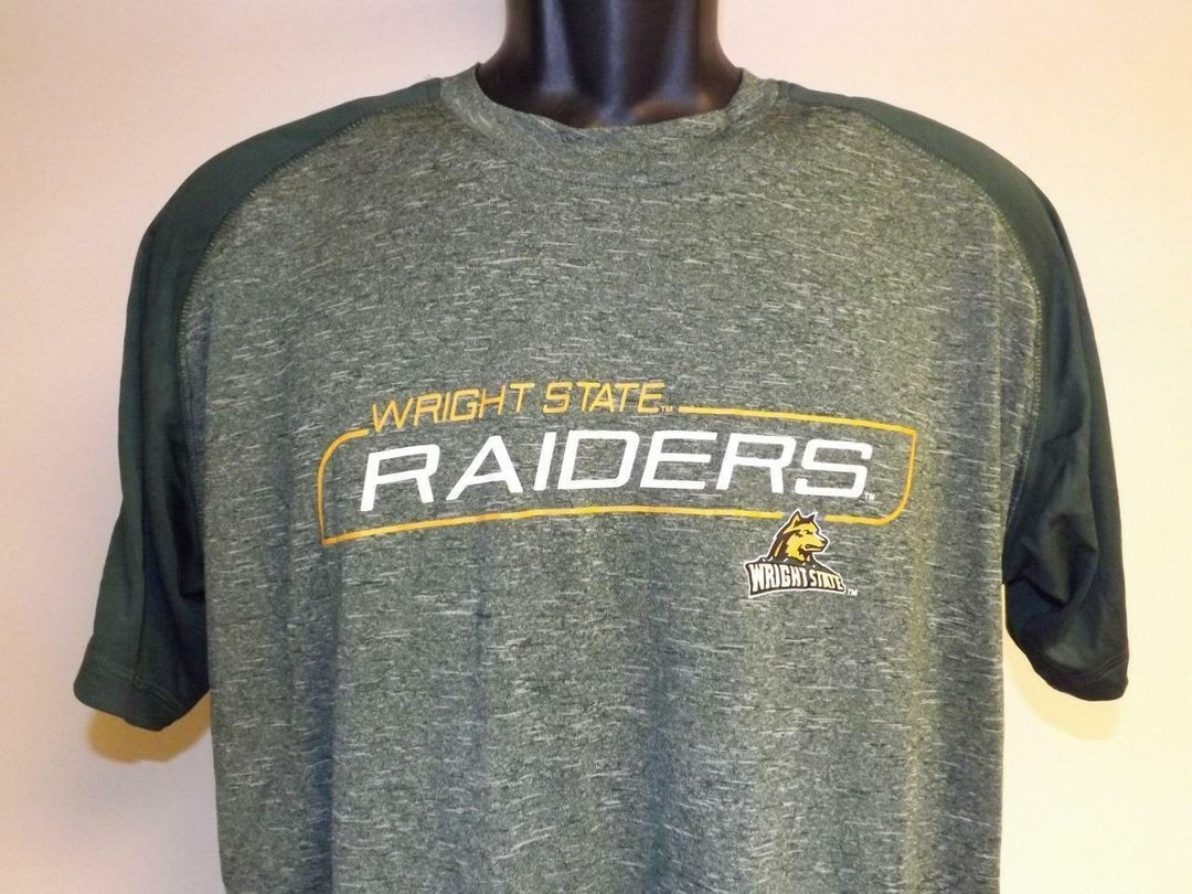 Wright State Raiders Mens L Large Polyester Performance Shirt Image 2