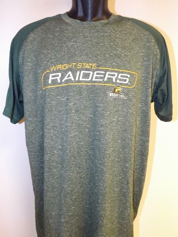 Wright State Raiders Mens L Large Polyester Performance Shirt Image 3