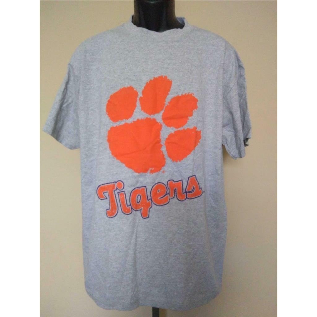 Clemson Tigers Mens Size L Large Gray Shirt Image 1