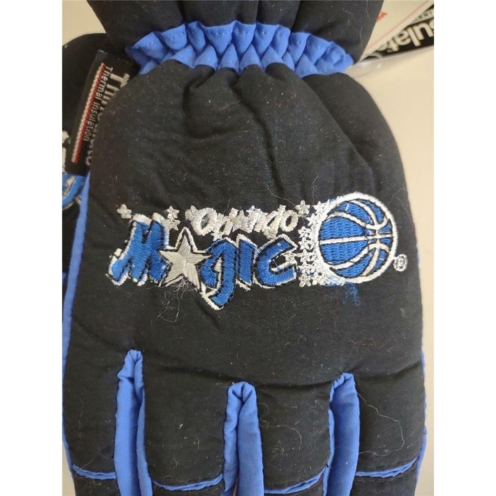 Orlando Magic Youth Size OSFA Black Gloves Image 2