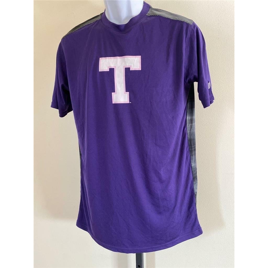 Tarleton State Texans Riders Mens Size M Medium Purple Shirt Image 2