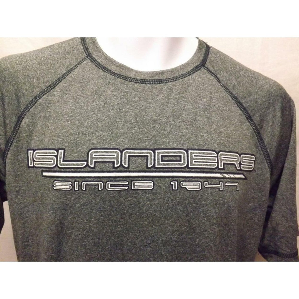 Islanders Since 1947 Mens Size S Small Gray Performance Shirt Image 2