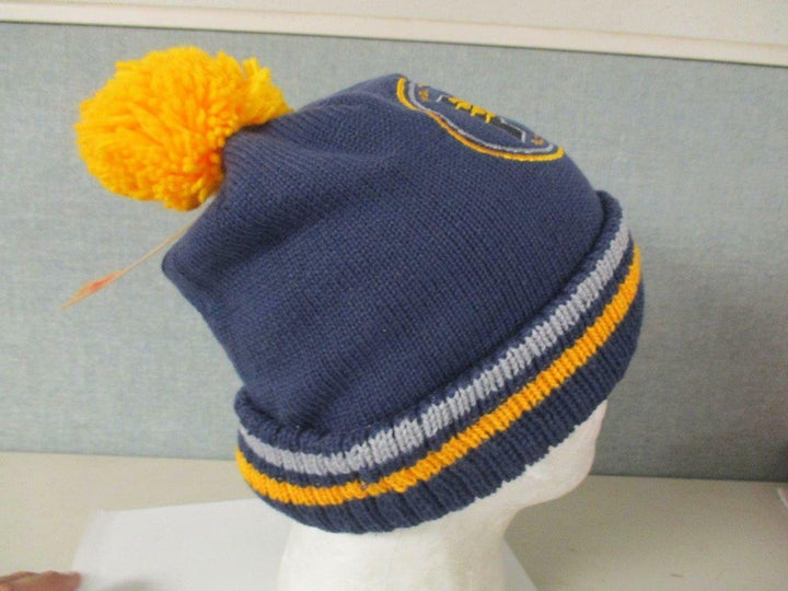 Indiana Pacers Adult Unisex OSFM Blue/Yellow Beanie MSRP 24 Image 2