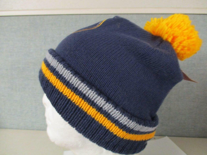 Indiana Pacers Adult Unisex OSFM Blue/Yellow Beanie MSRP 24 Image 4