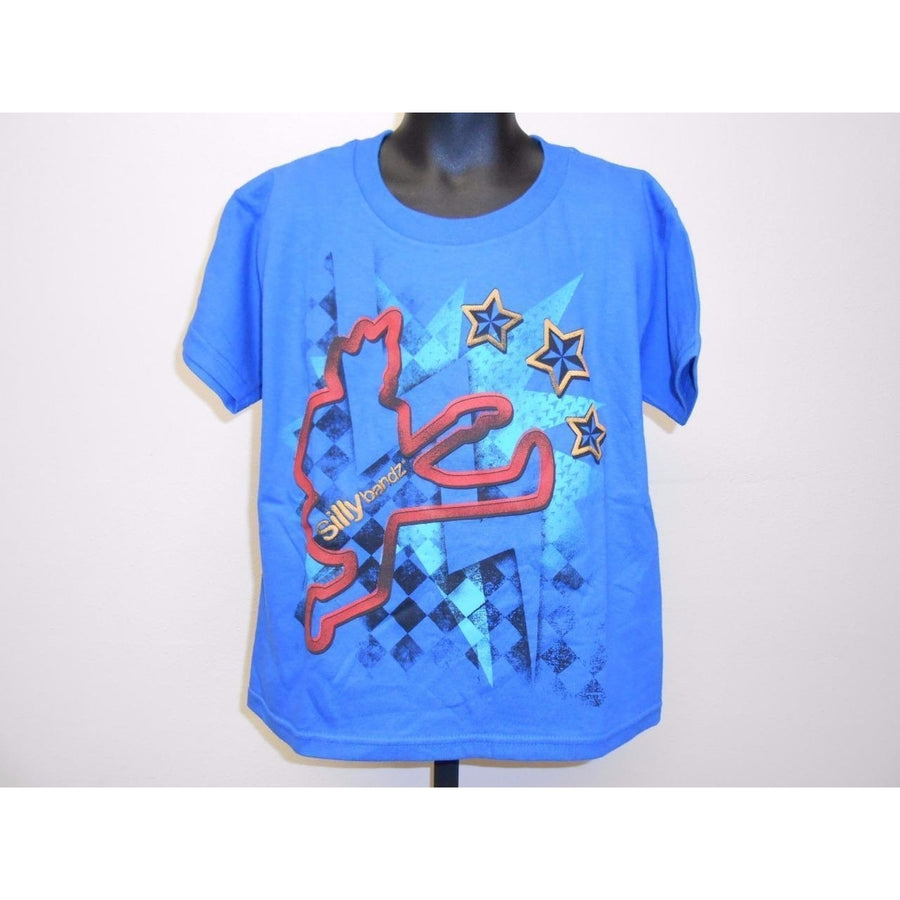 SILLY BANDZ GRAPHIC TEE YOUTH S SMALL SIZE 8 T-SHIRT 67HY Image 1