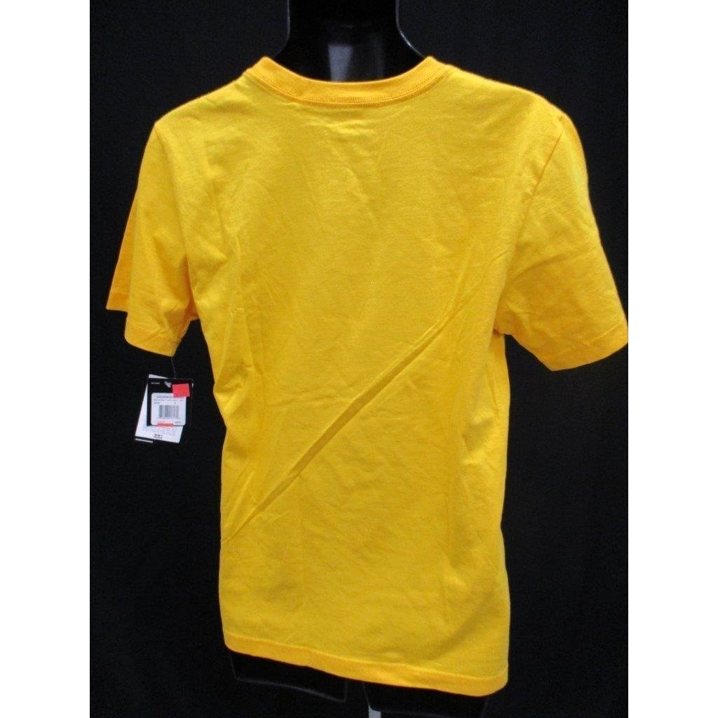 Oakland As Athletics Mens Size S Small Yellow Nike Shirt 26 MSRP Image 3